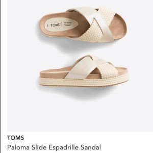 Toms Paloma Slide Espadrille Sandals